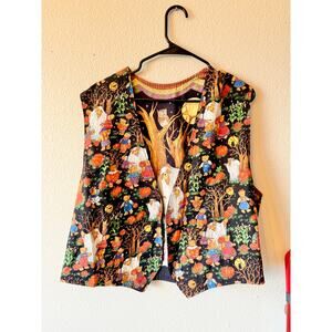80’s/90’s Reversible Handmade Halloween Novelty Bears Vest